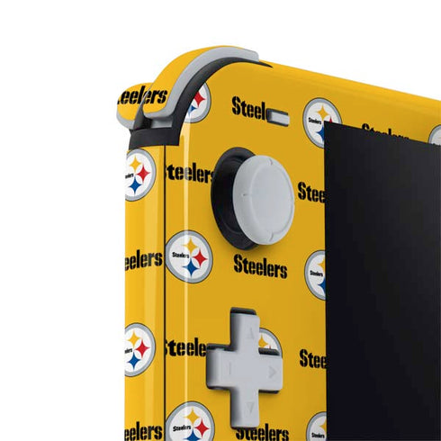 NFL Pittsburgh Steelers Blitz Series Nintendo Switch Lite Skin